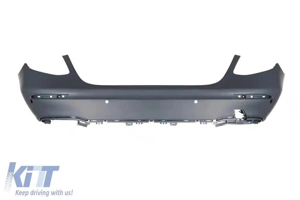 Bumper spate A Design Line potrivit pentru Mercedes E-Class W213 sedan 2016-2018-image-6237238