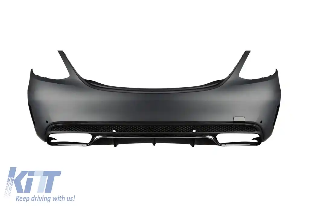 Bumper spate A Design tip C63 potrivit pentru Mercedes C-Class W205 sedan 2013-2019