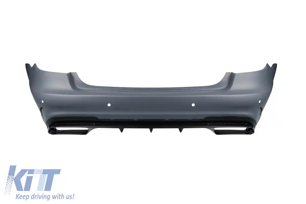 Bumper spate A Design tip E63 potrivit pentru Mercedes E-Class W212 sedan 2014-2016