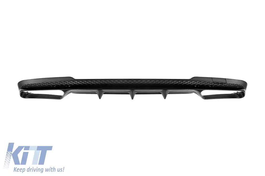 Bumper spate A Design tip E63 potrivit pentru Mercedes E-Class W212 sedan 2014-2016-image-6144449