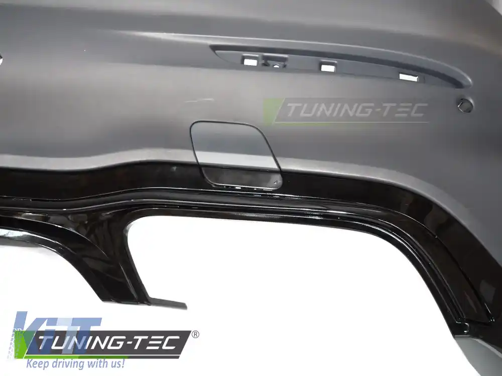 BUMPER SPATE SPORT PDC NEGRU potrivit pentru MERCEDES W213 4D 20-23-image-6272077