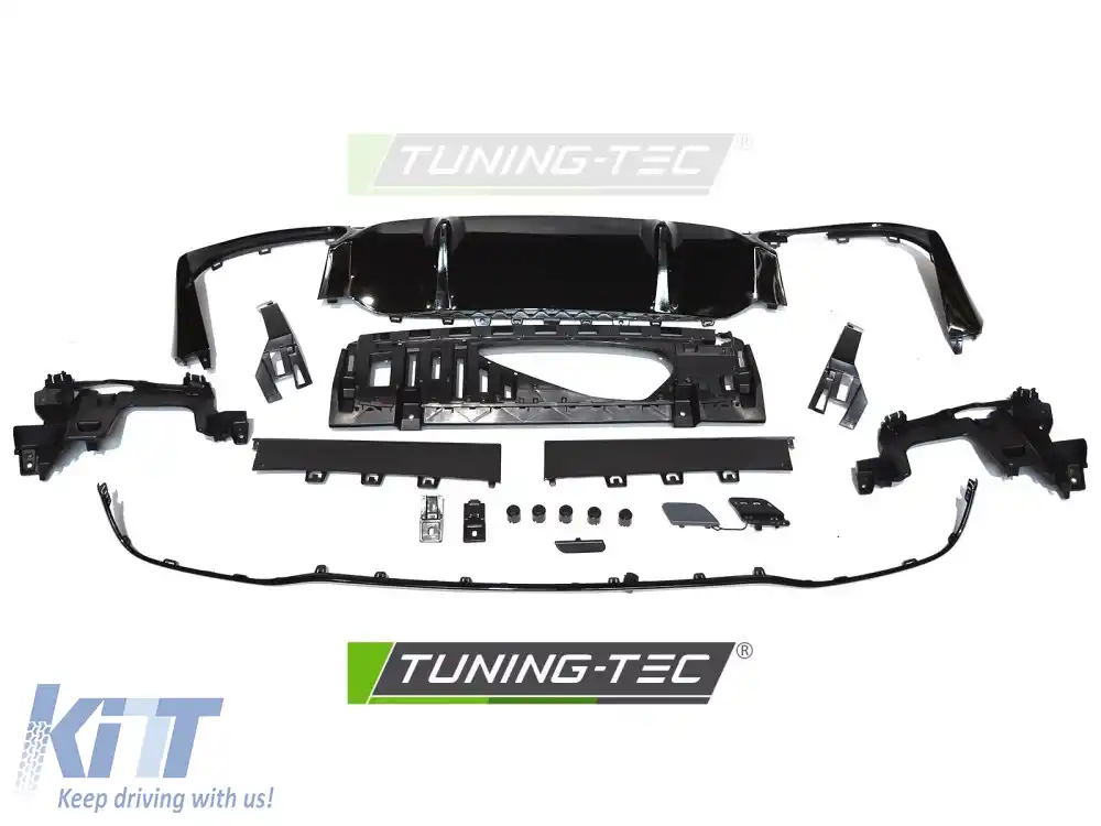 BUMPER SPATE SPORT PDC NEGRU potrivit pentru MERCEDES W213 4D 20-23-image-6272079