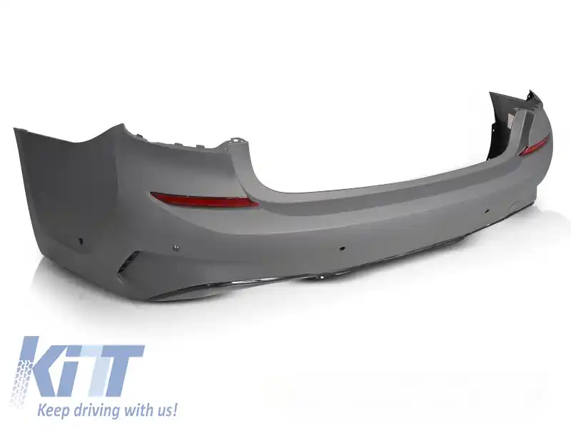 BUMPER SPATE STIL PERFORMANCE PDC NEGRU LUCIOS AP -O--O- potrivit pentru BMW G20 19-22