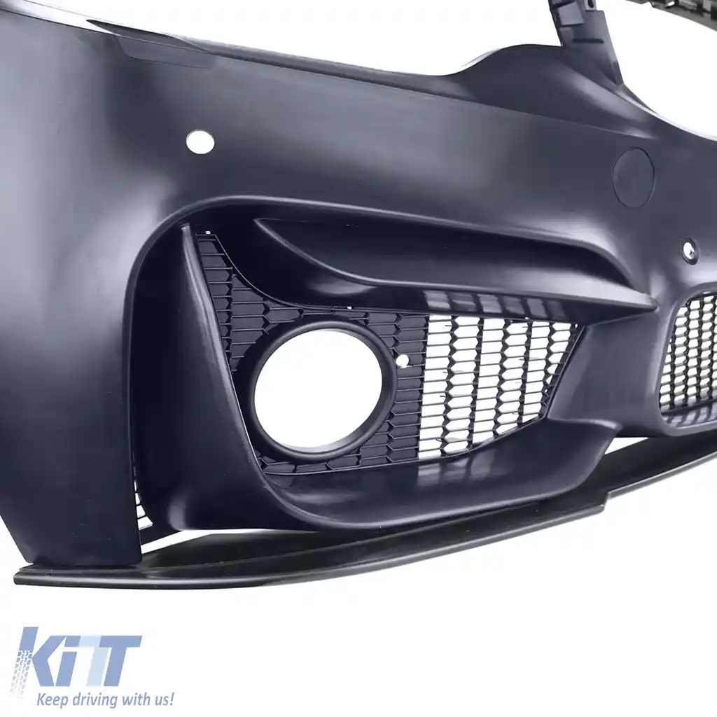 Bumper sport + buza spoiler de performanță mată potrivit pentru Seria 4 BMW F32 F33 F36-image-6195428
