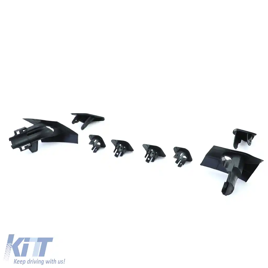 Bumper sport + buza spoiler de performanță mată potrivit pentru Seria 4 BMW F32 F33 F36-image-6195430