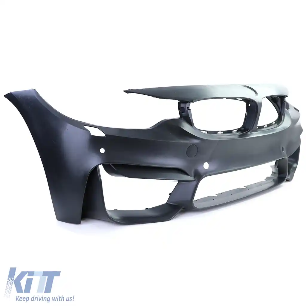 Bumper sport + buza spoiler de performanță mată potrivit pentru Seria 4 BMW F32 F33 F36-image-6195431