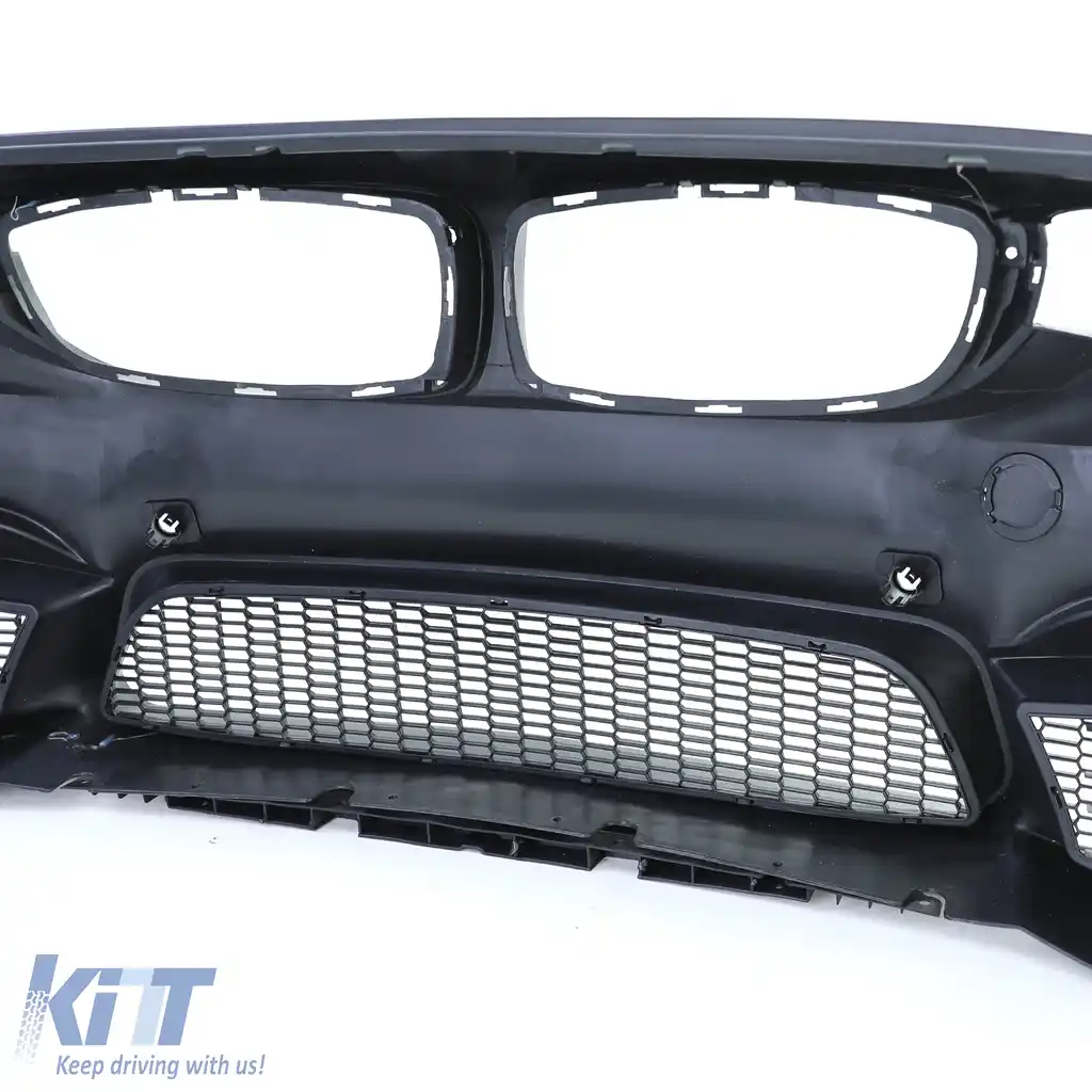 Bumper sport + buza spoiler de performanță mată potrivit pentru Seria 4 BMW F32 F33 F36-image-6195433