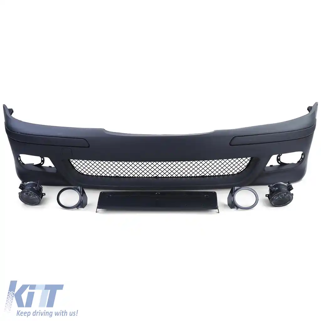 Bumper sport cu ABE + proiectoare de ceață fumurii, potrivit pentru BMW Seria 5 E39 1995–2003-image-6201691