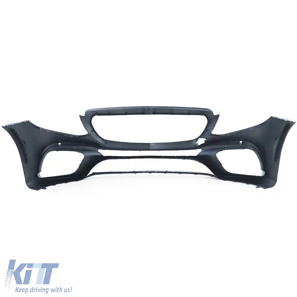 Bumper sport cu grilă din crom negru, potrivit pentru Mercedes E-Class W213 16-20-image-6203719