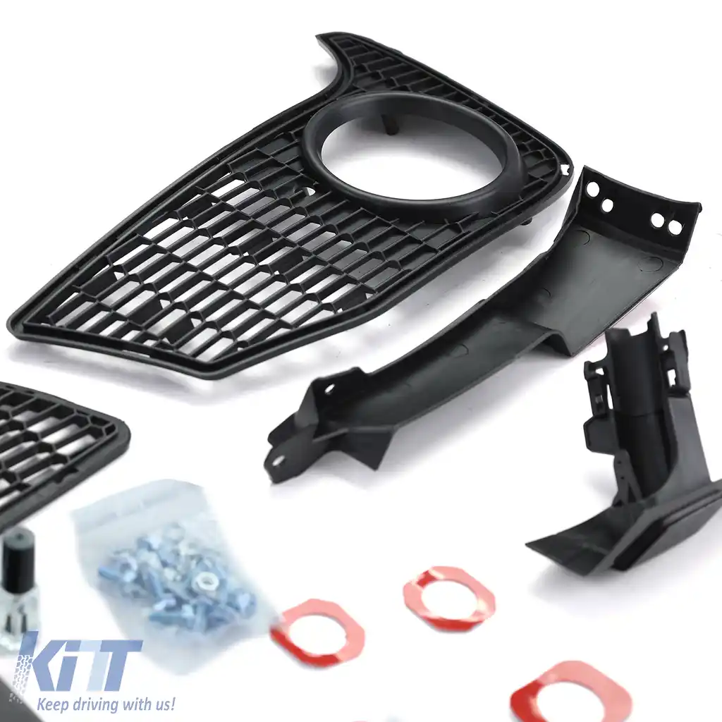 Bumper sport versiune sport cu grilă pentru 3 Seria BMW F30 F31 F80 2011-2019-image-6207148