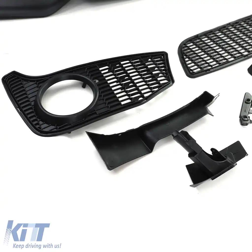 Bumper sport versiune sport cu grilă pentru 3 Seria BMW F30 F31 F80 2011-2019-image-6207150