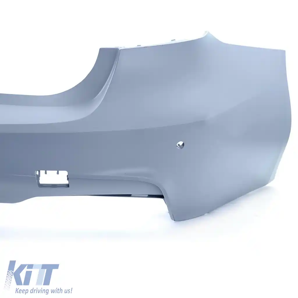 Bumper sportiv spate + difuzor mat potrivit pentru BMW Seria 3 F30 320 325 328 330 335-image-6329588