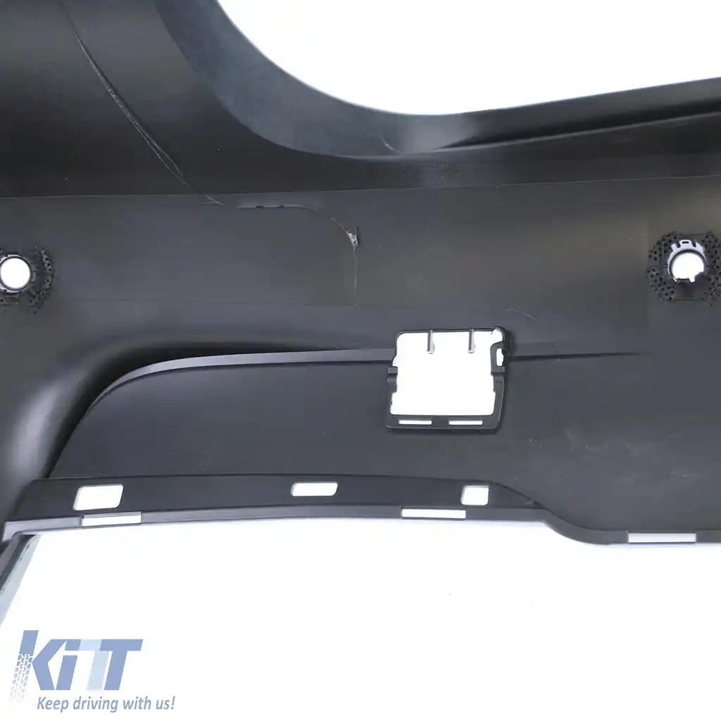 Bumper sportiv spate + difuzor mat potrivit pentru BMW Seria 3 F30 320 325 328 330 335-image-6329594