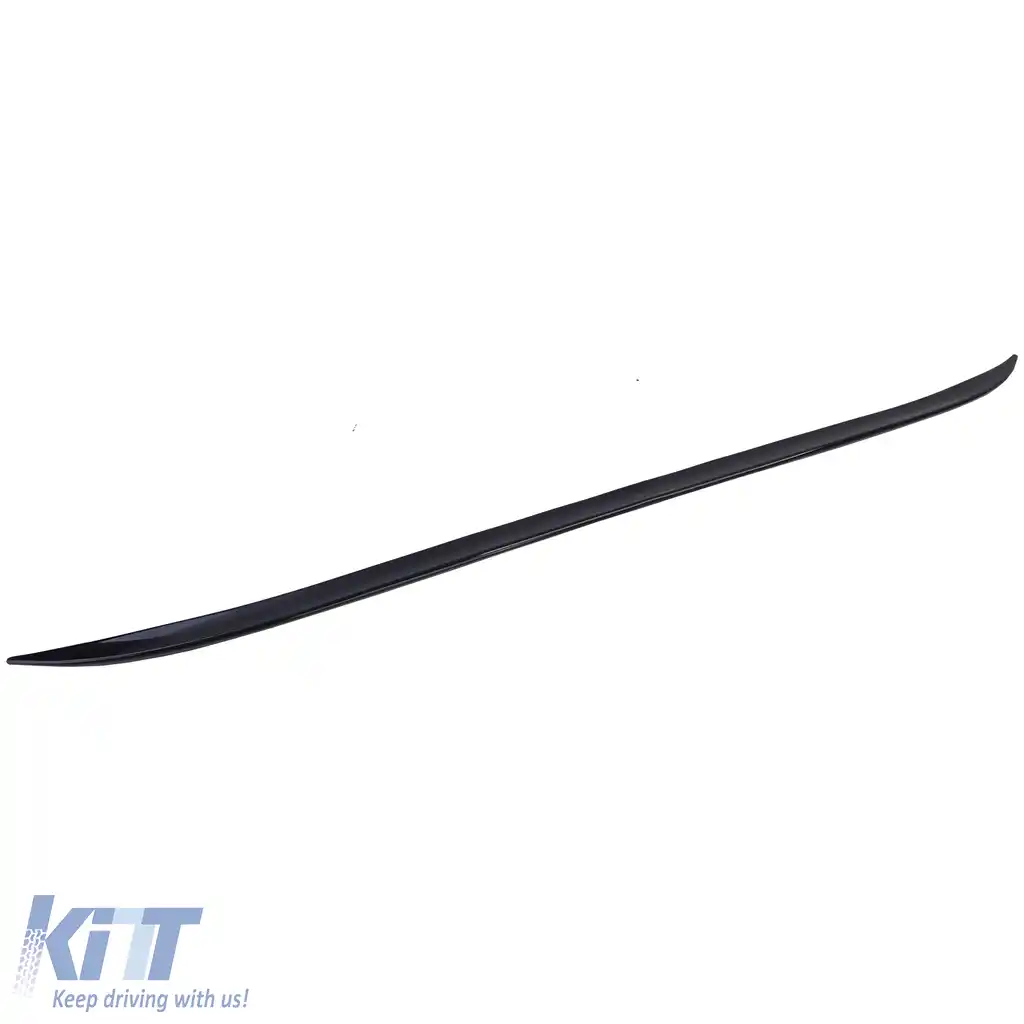 Buza spoiler flexibilă – universală față/spate – montare adezivă neagră 120x4cm-image-6204794