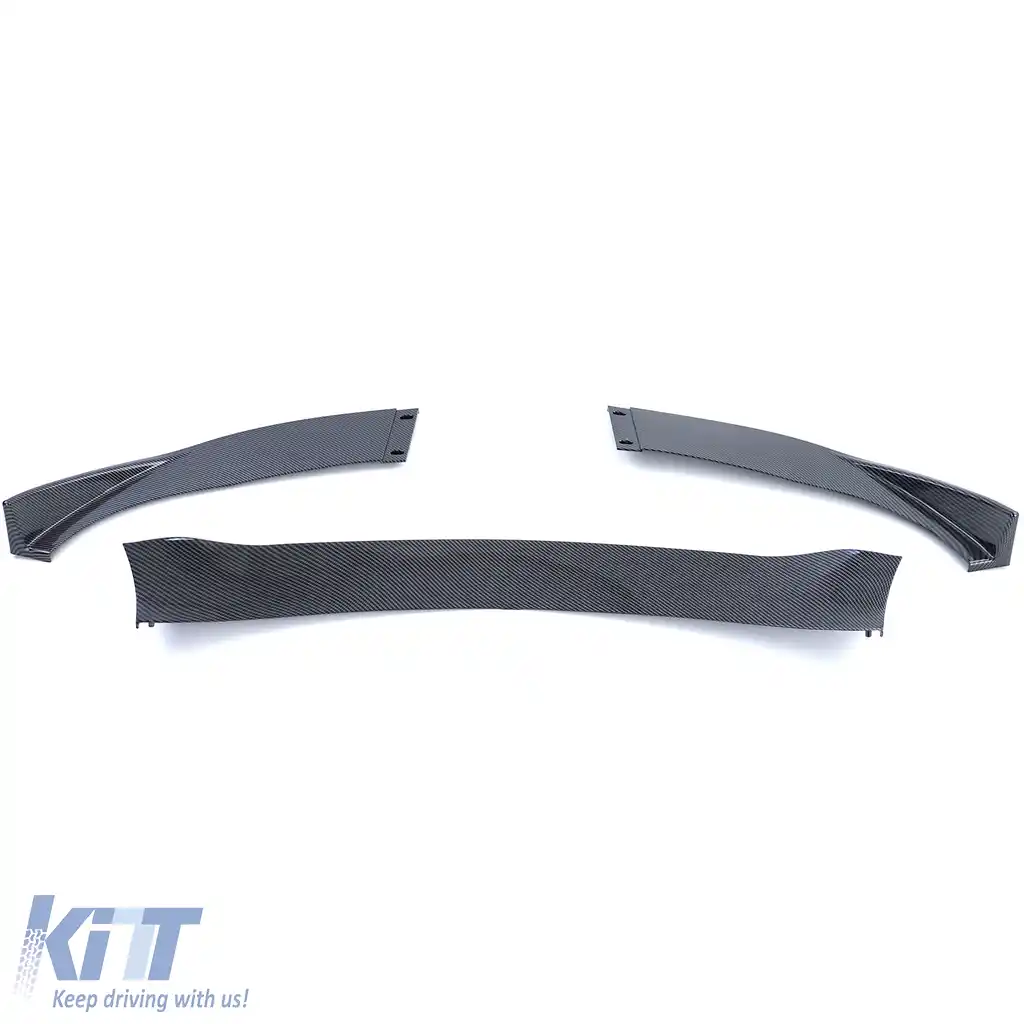 Buza spoiler frontal performanță aspect carbon potrivită pentru BMW Seria 5 E60 E61 2007-2009-image-6203109