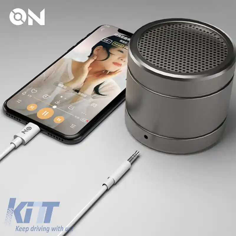 Cablu audio Aux 3.5mm la Type-C alb 1m potrivit pentru accesorii mobile 1 bucată-image-6322244