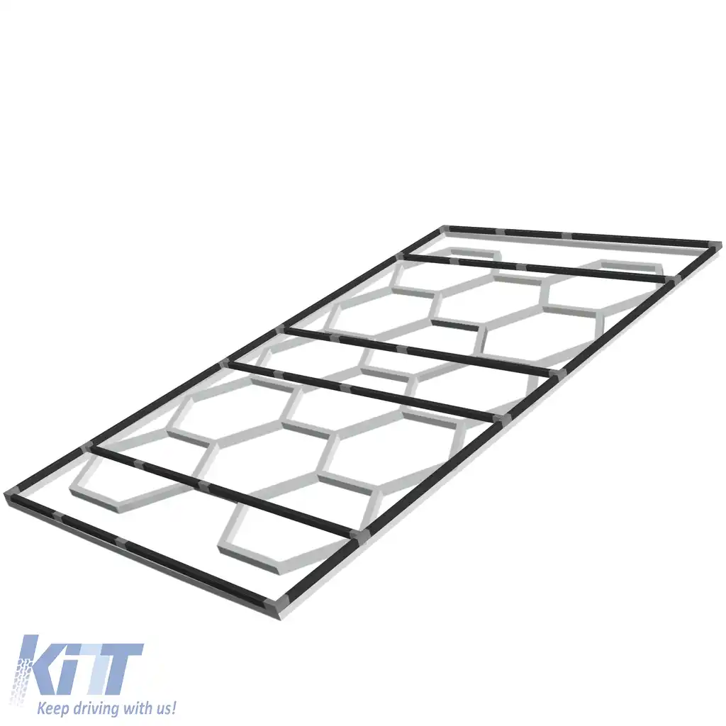 Cadru de montare din aluminiu pentru iluminare LED hexagonală pentru atelierul de garaj showroom-image-6193297