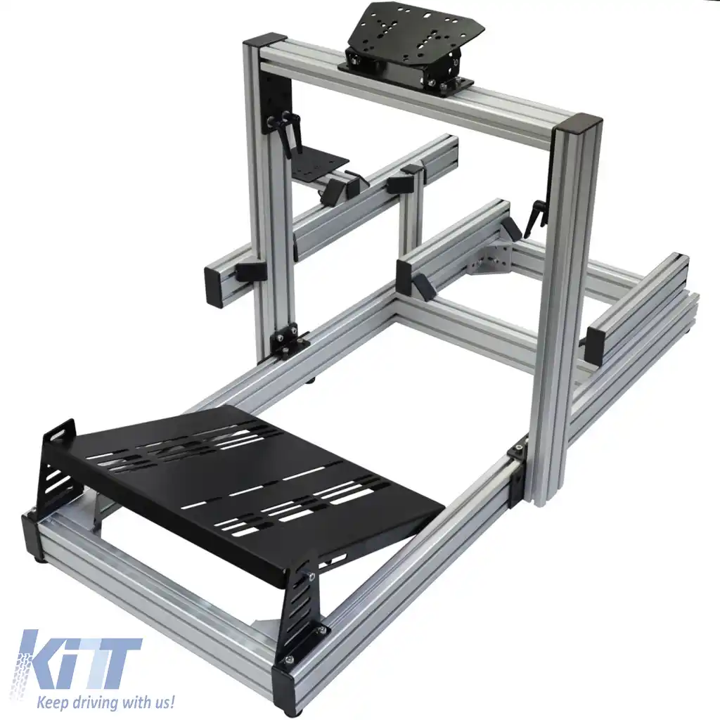 Cadru de scaun cockpit Alu Sim Rig 2 pentru simulator de curse esports PS5 Xbox PC-image-6278733