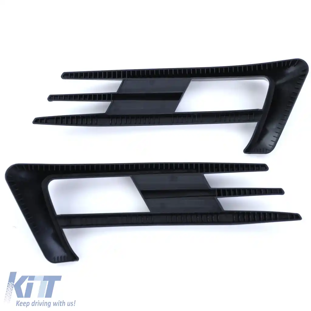 Cadru grilă pentru faruri de ceață look GTI negru lucios, potrivit pentru VW Golf 7 12-16-image-6278268