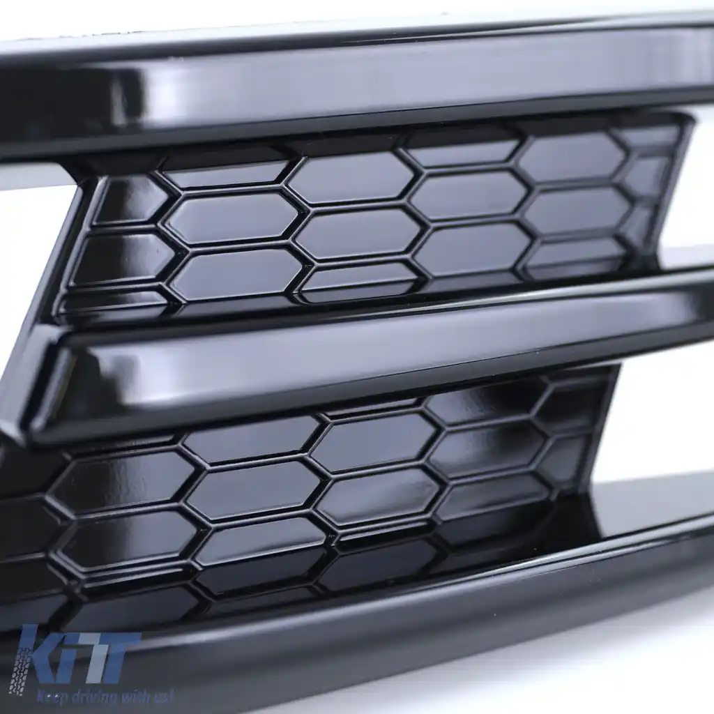 Cadru grilă pentru faruri de ceață look GTI negru lucios, potrivit pentru VW Golf 7 12-16-image-6278269