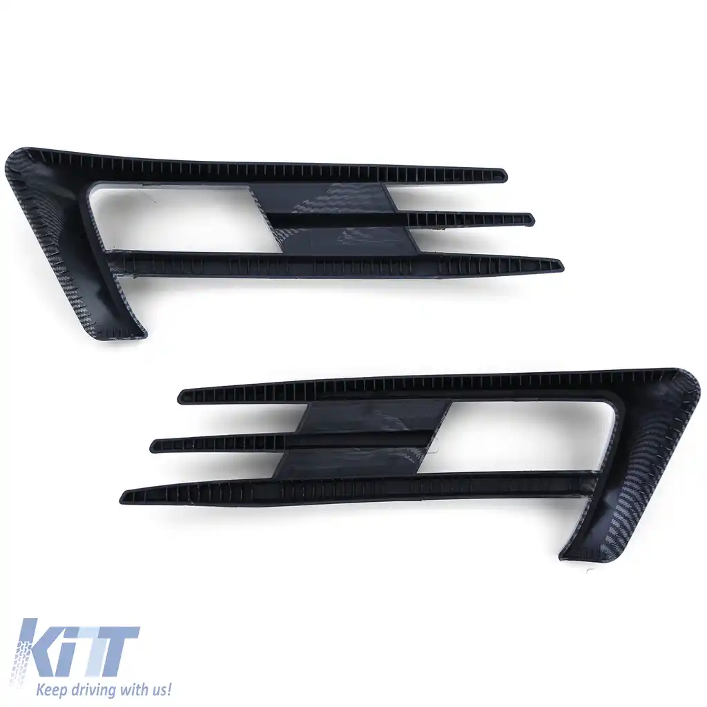 Cadru grilă pentru faruri de ceață stil GTI din carbon, potrivit pentru VW Golf 7 12-17-image-6200151