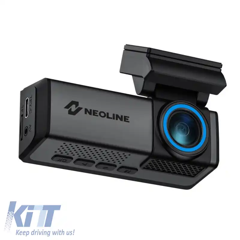 Cameră de bord Wi-fi Neoline Flash 2K Dual cu cameră spate 120°-image-6327792
