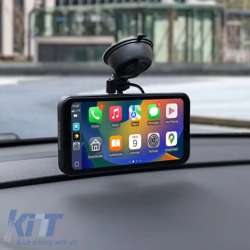 Cameră de bord Wi-Fi Smartway Neoline 4K cu Android Auto și Apple CarPlay-image-6327806