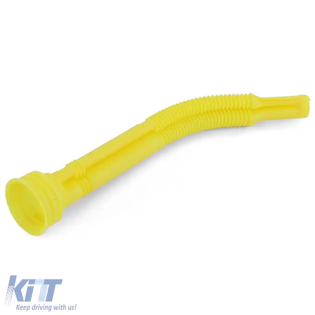 Canistră plastic pentru rezervă de motorină și benzină de 10L, aprobată UN, neagră și galbenă-image-6264264