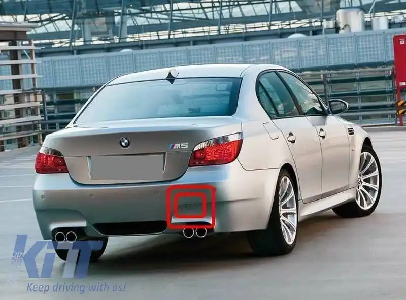 Capac de cârlig de remorcare spate potrivit pentru BMW 5 E60+LCI Rr. -///M5- 2002-09 51127898121 1 buc.-image-6318724