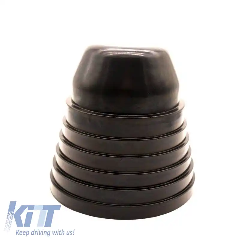 Capac de cauciuc pentru faruri multisize potrivit pentru dimensiuni: 70mm, 75mm, 80mm, 85mm, 90mm, 95mm și 100mm (Înălțime: 100mm) 1 buc.-image-6313818