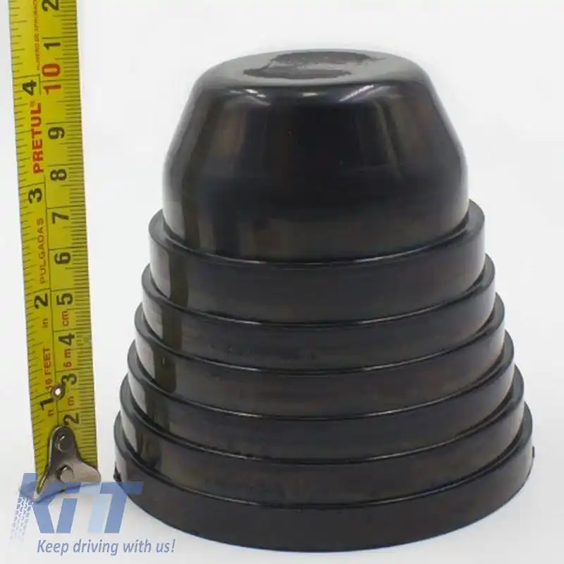 Capac de cauciuc pentru faruri multisize potrivit pentru dimensiuni: 70mm, 75mm, 80mm, 85mm, 90mm, 95mm și 100mm (Înălțime: 100mm) 1 buc.-image-6314833