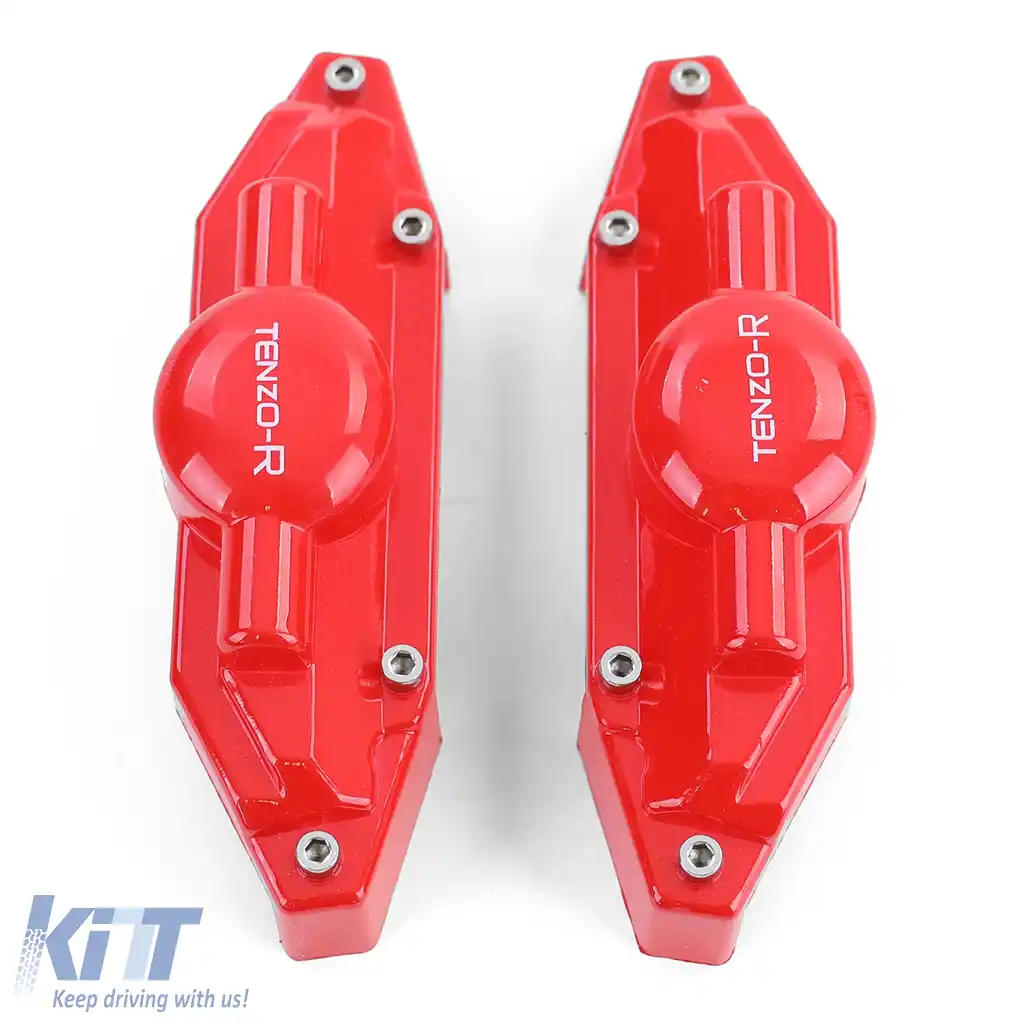 Capac de etrier de frână spate roșu Tenzo-R universal-image-6193559