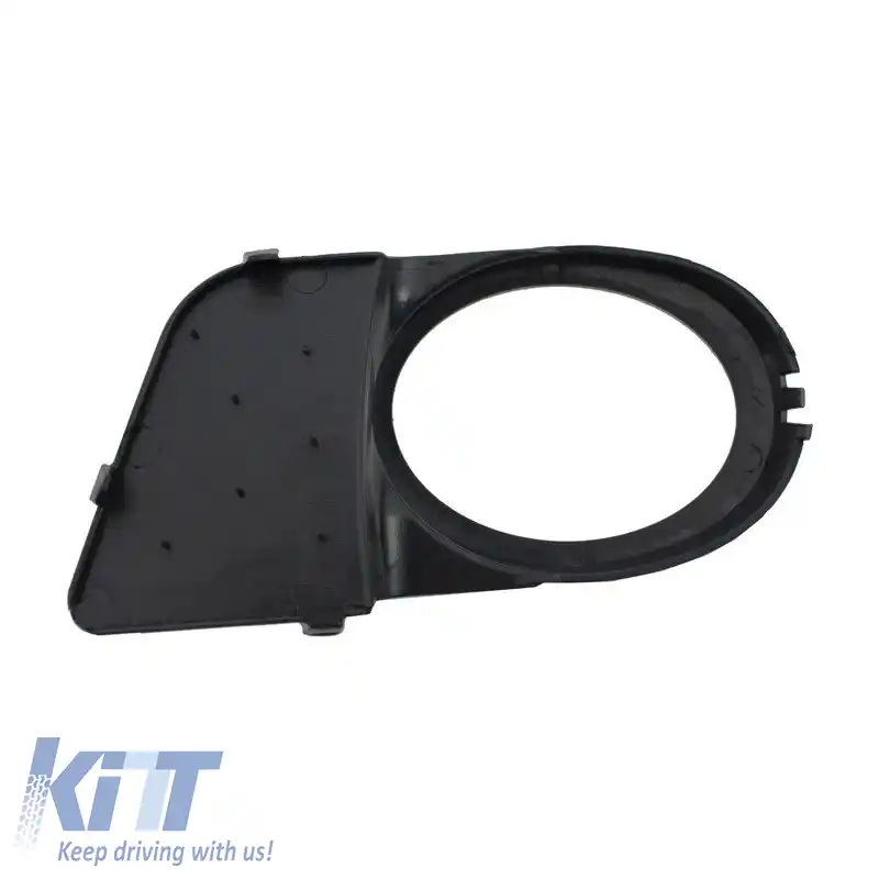 Capac de faruri de ceață pentru bara frontală, grilă laterală, potrivit pentru BMW 5 E39 M5 M-Sport Design 95-03, negru, stânga și dreapta, 2 bucăți-image-6302663