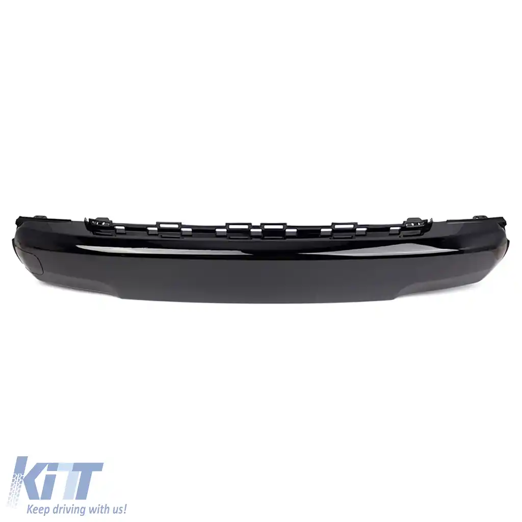 Capac de Plăcuță de Înmatriculare Bara Față Negru Lucios potrivit pentru Mini F55 F56 F57-image-6194769