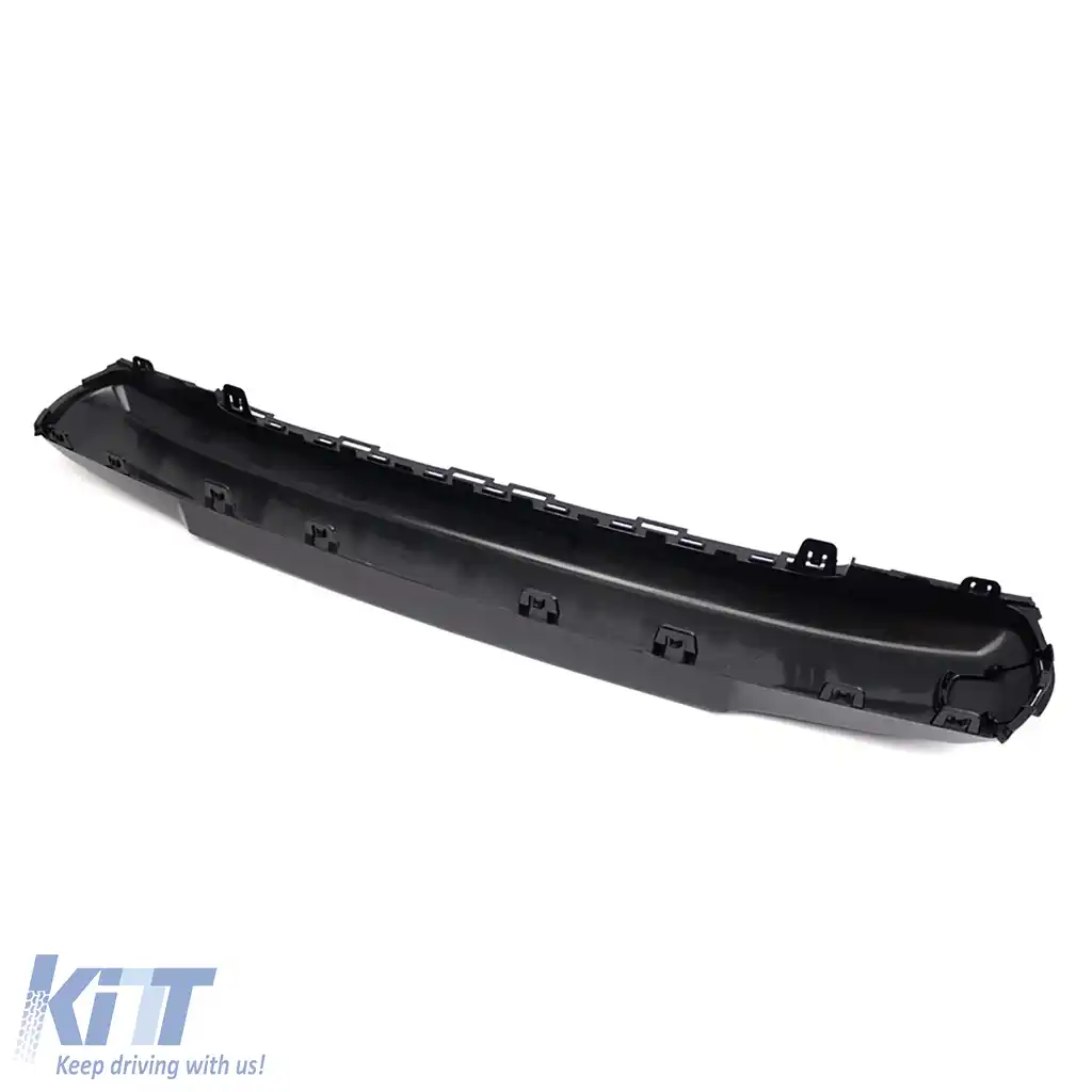 Capac de Plăcuță de Înmatriculare Bara Față Negru Lucios potrivit pentru Mini F55 F56 F57-image-6194772