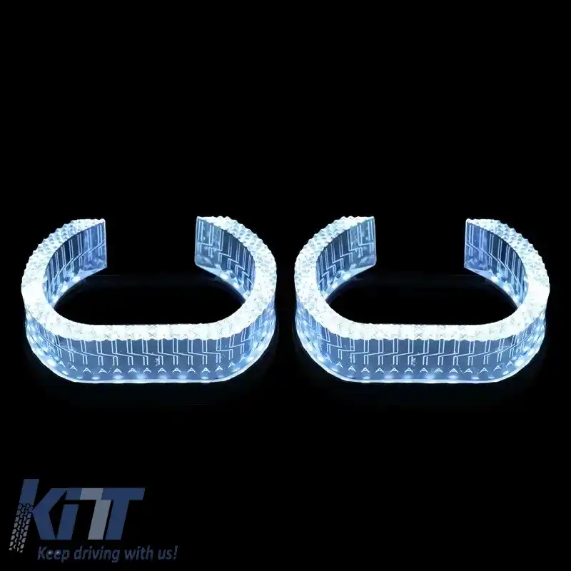 Capac de proiector 3.0 Matrice pătrată M12 cu DRL LED 1 bucată-image-6321487