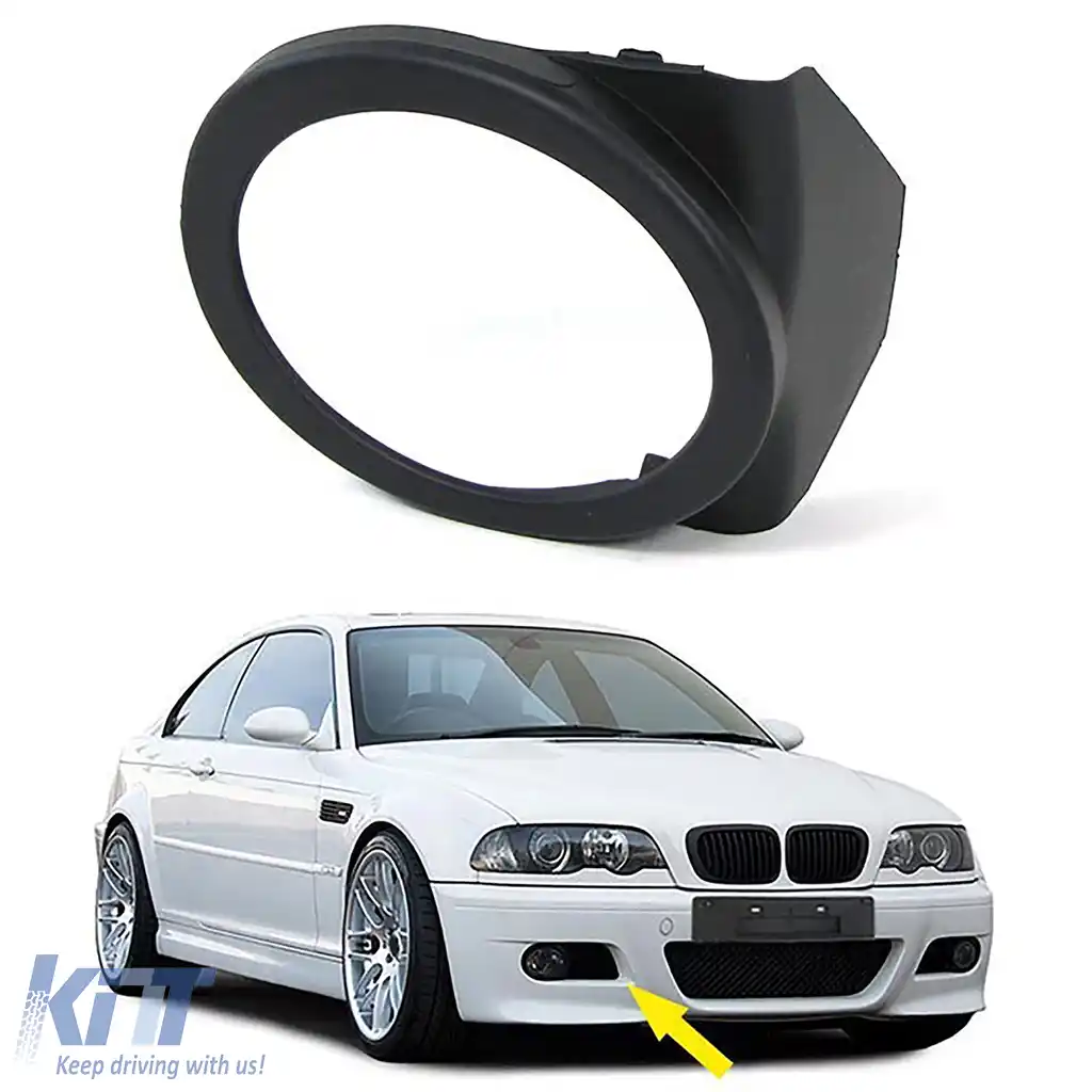 Capac de trim pentru lumina de ceață dreapta, potrivit pentru BMW 3 SERIE E46 98-07
