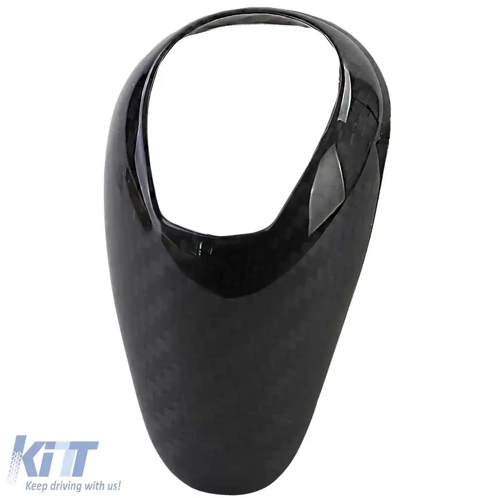 Capac din carbon real pentru maneta de schimbător automată, potrivit pentru BMW Seria 6 F06 F12 F13 10-18-image-6206714