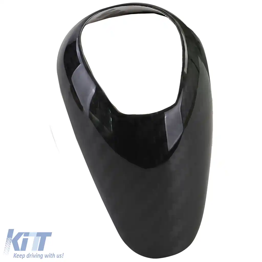 Capac din carbon real pentru maneta de schimbător automată, potrivit pentru BMW Seria 6 F06 F12 F13 10-18-image-6206715