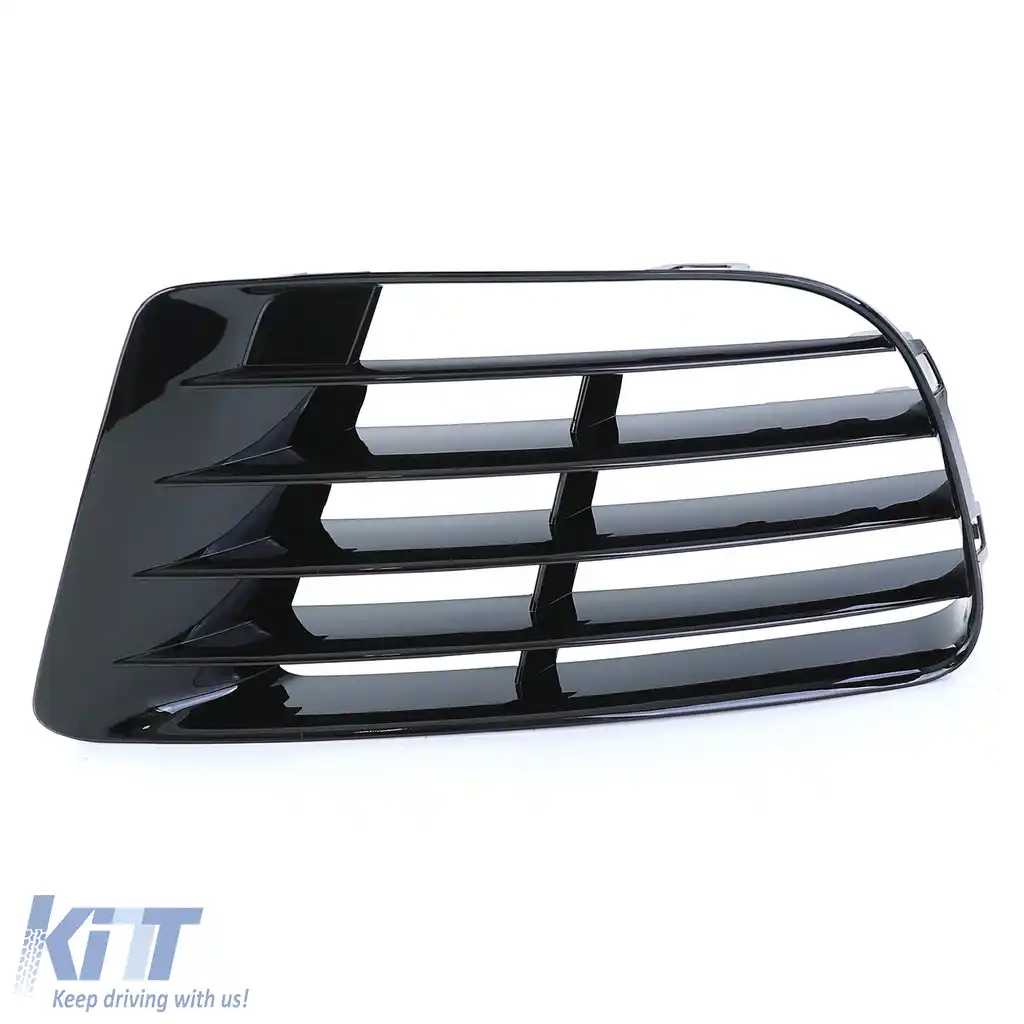 Capac Grilă de Ventilație Negru potrivit pentru Bumper R20 Stâng pentru VW Golf 6 5K1 09-13-image-6201154