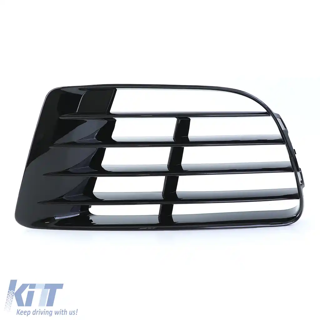 Capac Grilă de Ventilație Negru potrivit pentru Bumper R20 Stâng pentru VW Golf 6 5K1 09-13-image-6201156