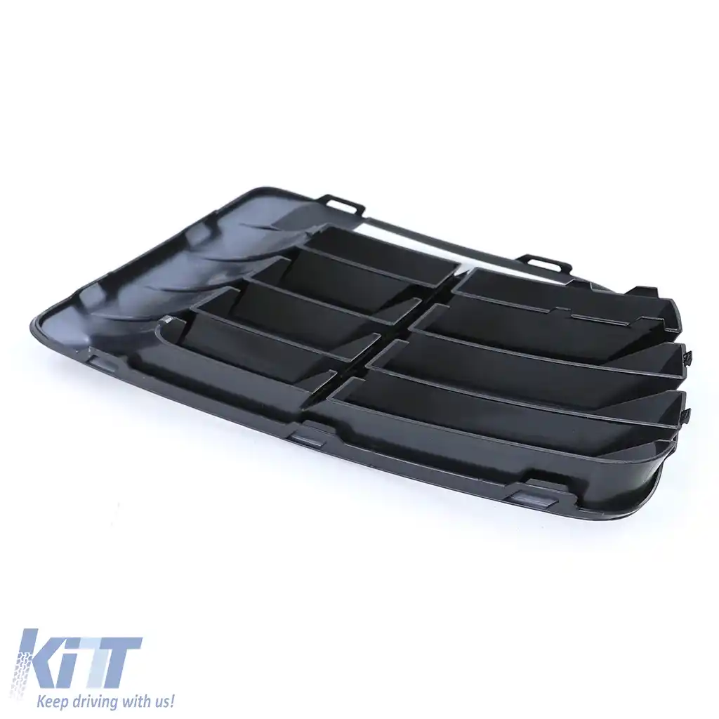 Capac grilaj de ventilație negru, potrivit pentru bara R20 dreapta, pentru VW Golf 6 5K1 09-13-image-6199681