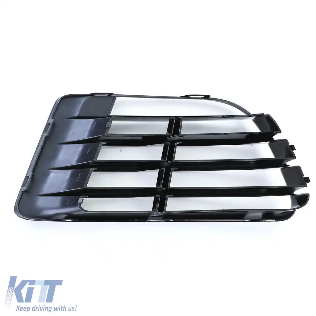 Capac grilaj de ventilație negru, potrivit pentru bara R20 dreapta, pentru VW Golf 6 5K1 09-13-image-6199682