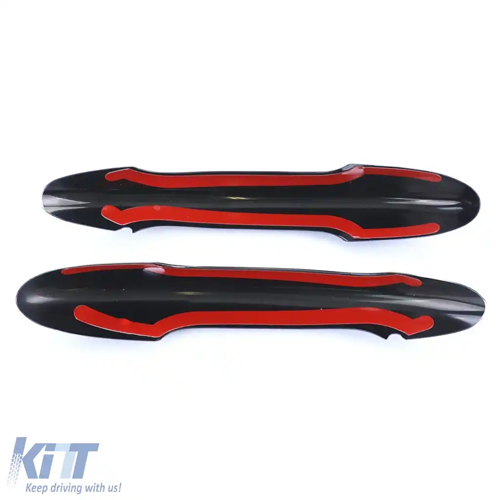 Capac maner ușă negru lucios potrivit pentru Mini F55 F56 F57 fără acces confortabil-image-6198308