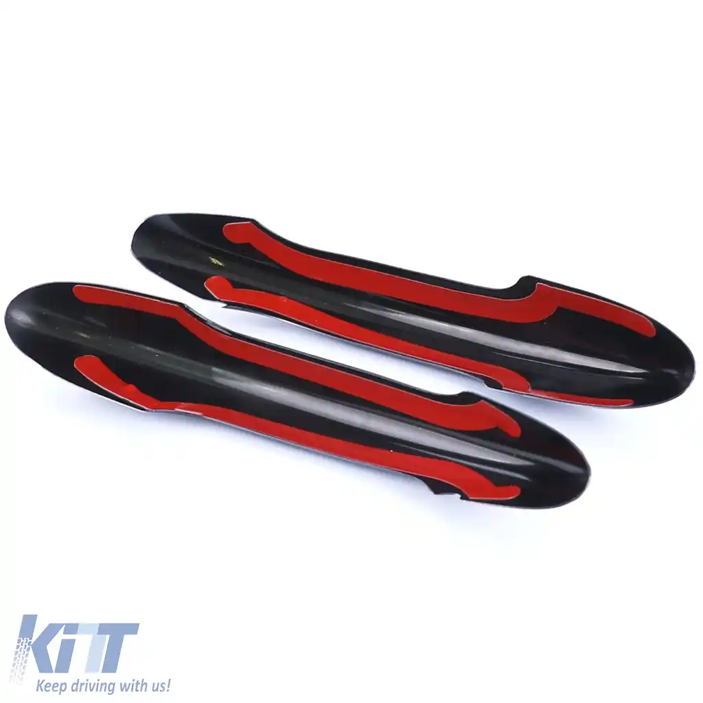 Capac maner ușă negru lucios potrivit pentru Mini F55 F56 F57 fără acces confortabil-image-6198310