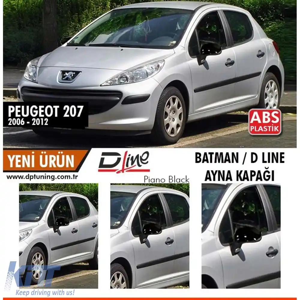 image-63-Capac oglindă Batman 207 Negru Lucios / 2006 - 2012