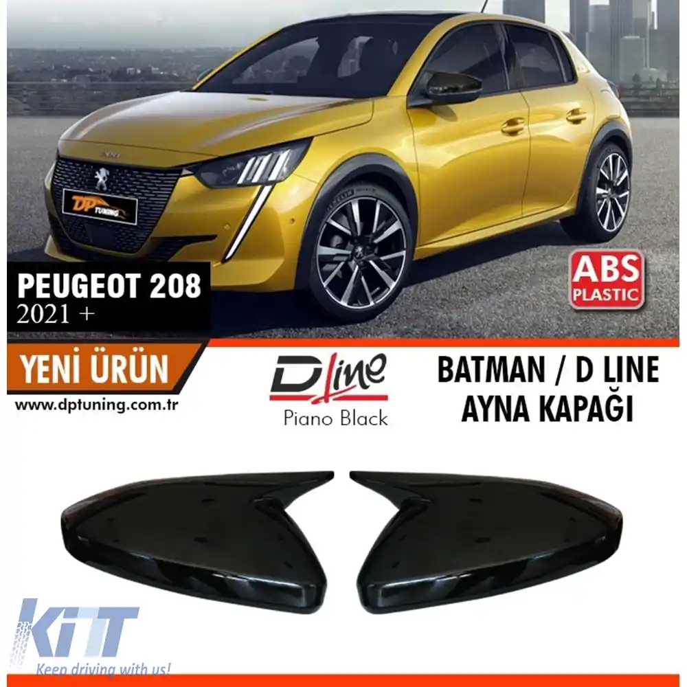 image-73-Capac oglindă Batman 208 în negru lucios / 2021 după