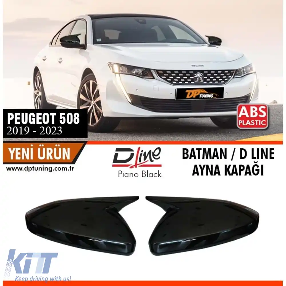 image-63-Capac oglindă Batman 508 în negru lucios / 2019-2023