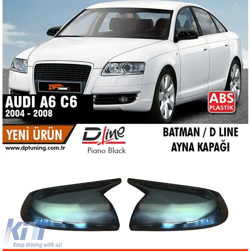 image-45-Capac oglindă Batman A6 C6 Negru Pian / 2004 - 2008