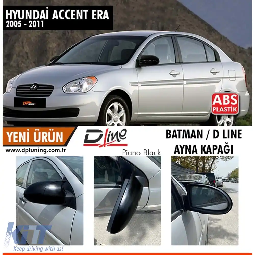 image-34-Capac oglindă Batman Accent Era Negru Lucios / 2005-2011